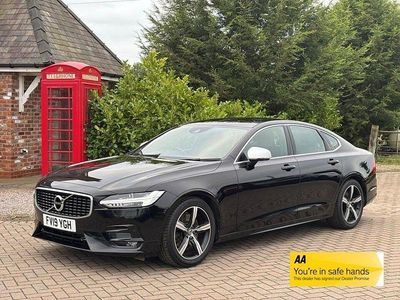 Black Used 2019 Volvo S90 R-Design Sedan | £15,900 (Fair price)