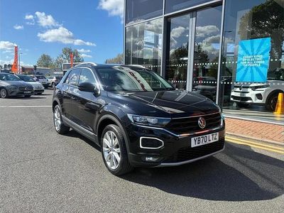 Begagnad VW T-Roc SEL 148 HK (108 kW) 2020 Svart SUV
