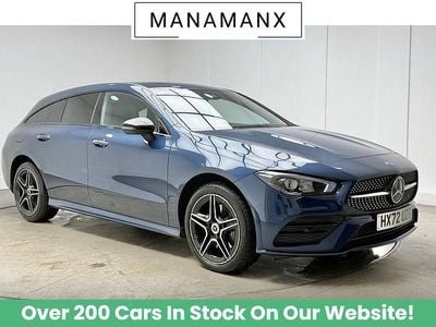 Blue Used 2022 Mercedes CLA250e Shooting Brake AMG line Estate | £21,210 (Good price)