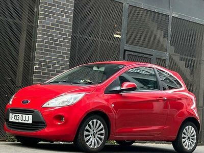 Used Ford Ka Zetec 69 HP (50 kW) 2013 Red Hatchback