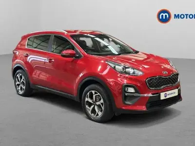 Used Kia Sportage 177 HP (130 kW) 2021 Red SUV