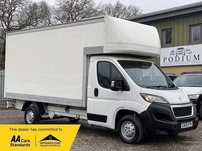 Used Peugeot Boxer S 140 HP (102 kW) 2020 White Van