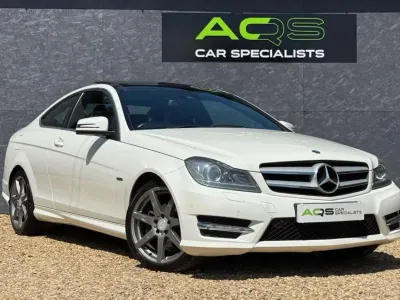 Used Mercedes C220 AMG 2011 White Coupe