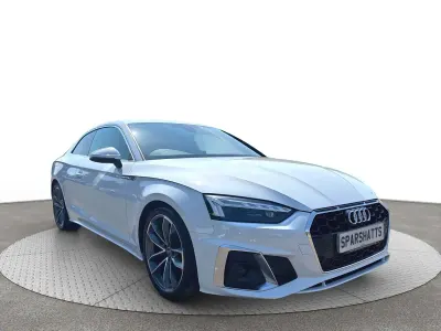 Used Audi A5 S-Line 2023 White Coupe