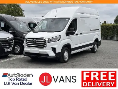 Used Maxus V90 163 HP (119 kW) 2023 White Van