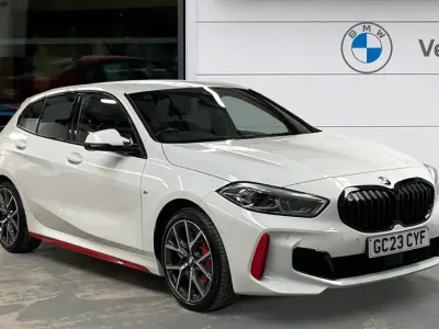 Used BMW 128 Comfort Edition 265 HP (194 kW) 2023 White Hatchback