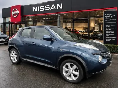 Used Nissan Juke Acenta 115 HP (84 kW) 2013 Blue SUV