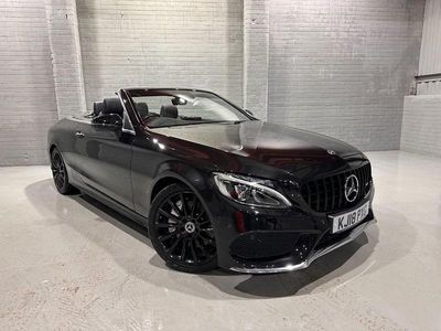 Used Mercedes C300 AMG Line Premium Plus 2018 Black Cabriolet