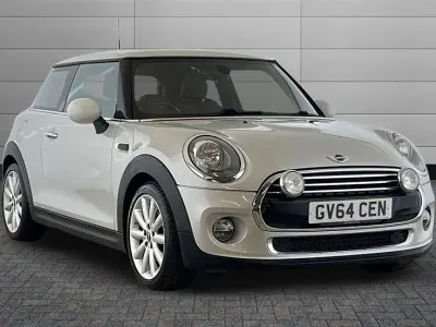Used Mini Cooper 136 HP (100 kW) 2014 White silver Hatchback