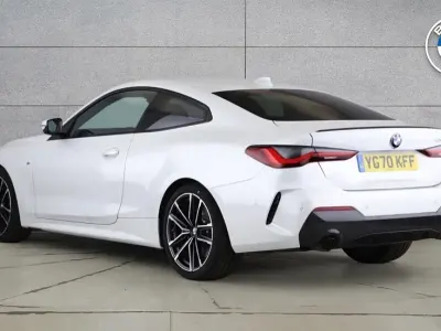 Usado BMW 420 M Sport 192 HP (141 kW) 2020 Branco Coupé