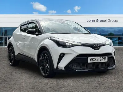 Used Toyota C-HR Sport 2023 White/black SUV