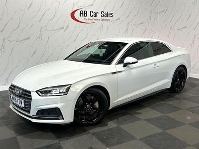 Used Audi A5 S-Line 190 HP (139 kW) 2018 White Coupe