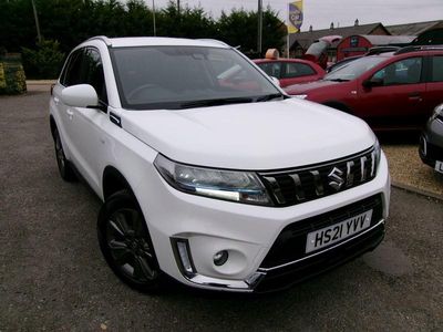 White Used 2021 Suzuki Vitara SZ-T SUV | £12,000 (Fair price)