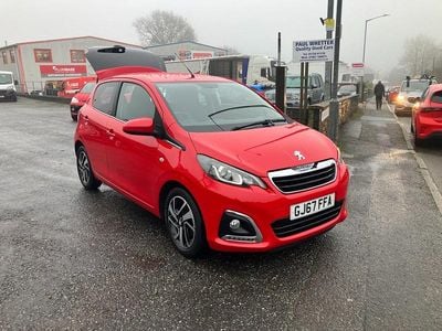 Used Peugeot 108 Allure 2017 Red Hatchback