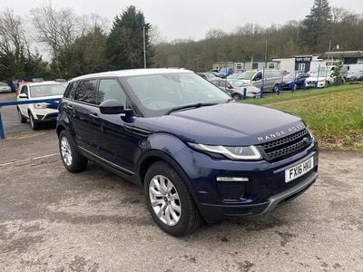 Used Land Rover Range Rover evoque SE 2016 Blue Estate