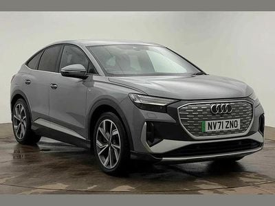 Used Audi Q4 Sportback e-tron Comfort 147 kW (200 HP) 2021 Grey SUV