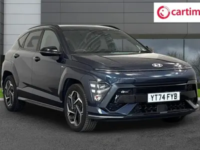 Used Hyundai Kona N Line 129 HP (94 kW) 2024 Blue SUV