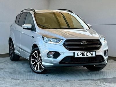 Used Ford Kuga ST-Line 120 HP (88 kW) 2018 Silver SUV