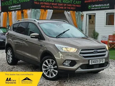 Second-hand Ford Kuga Titanium 150 CP (110 kW) 2019 Argintiu SUV