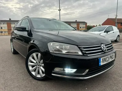 Used VW Passat Highline 140 HP (102 kW) 2013 Black Estate