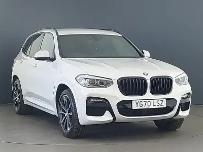 Used BMW X3 M Sport 184 HP (135 kW) 2020 White SUV