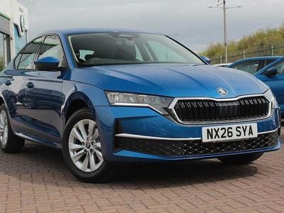 Ny Skoda Octavia SE Technology 113 HK (83 kW) 2026 Blå Halvkombi