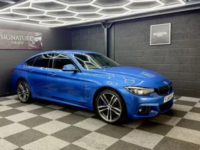 Used BMW 420 M Sport 190 HP (139 kW) 2018 Blue Coupe
