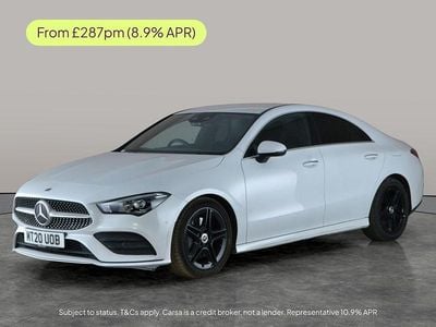 Used Mercedes CLA220 AMG Line Premium 2020 White Sedan