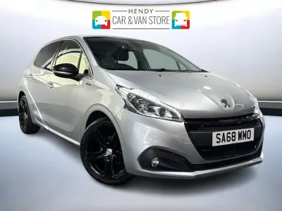 Used Peugeot 208 GT-line 2018 Silver Hatchback