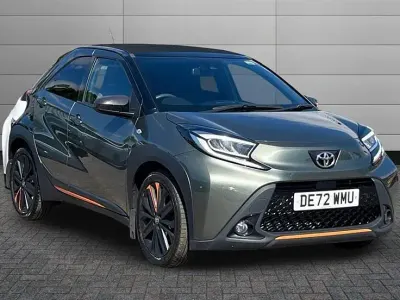 Used Toyota Aygo X Edition 72 HP (52 kW) 2022 Cardamom green with black SUV