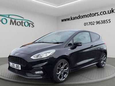 Used Ford Fiesta ST-Line 125 HP (91 kW) 2020 Black Hatchback