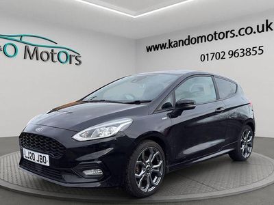 Black Used 2020 Ford Fiesta ST-Line Hatchback | £9,745 (Fair price)