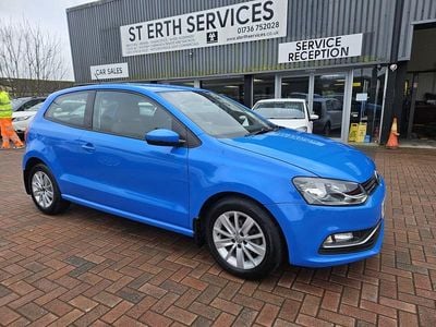 Usado VW Polo SE 2015 Azul Citadino
