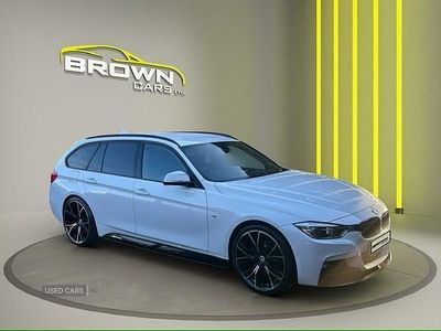 White Used 2018 BMW 320 M Sport Estate | £14,995 (Good price)