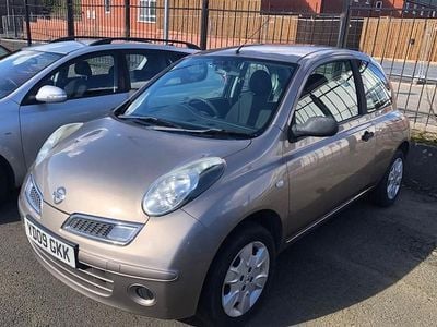 Used Nissan Micra Visia 86 HP (63 kW) 2009 Beige metallic Hatchback