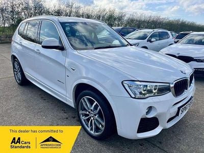 Begagnad BMW X3 M Sport 190 HK (139 kW) 2017 Vit SUV
