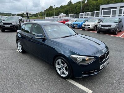 used BMW 118 1 SERIES 2.0 D SPORT 5d 141 BHP Midnight Blue Metallic