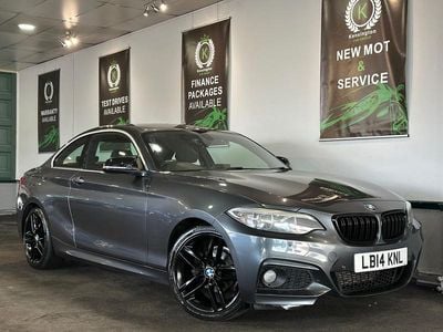 Begagnad BMW 218 M Sport 2014 Grå Sportkupé