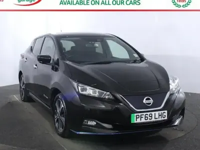 Used Nissan Leaf Tekna 160 kW (218 HP) 2020 Black Hatchback