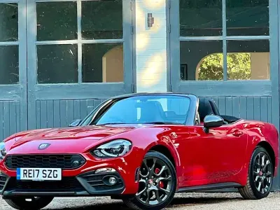 Used Abarth 124 Spider 170 HP (125 kW) 2017 Red Cabriolet