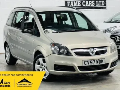 Used Vauxhall Zafira