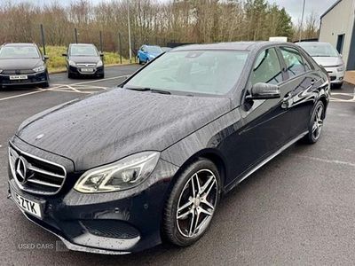 Black Used 2015 Mercedes E220 Premium Sedan | £11,750 (A bit pricey)