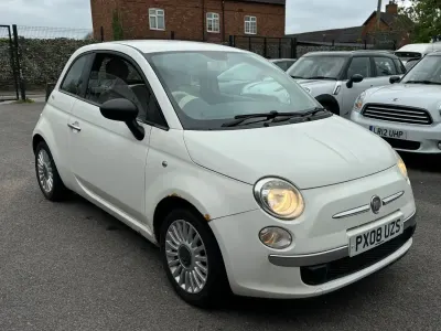 Occasion Fiat 500 Pop 69 ch (50 kW) 2008 Blanc Citadine