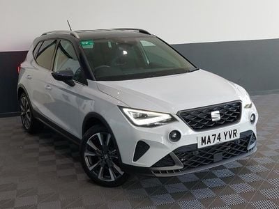 White Used 2024 Seat Arona FR SUV | £18,498 (Expensive)