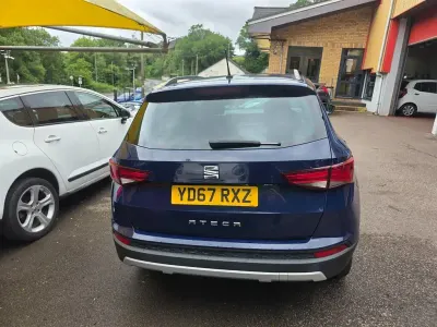 Used Seat Ateca Ecomotive 115 HP (84 kW) 2017 Blue SUV