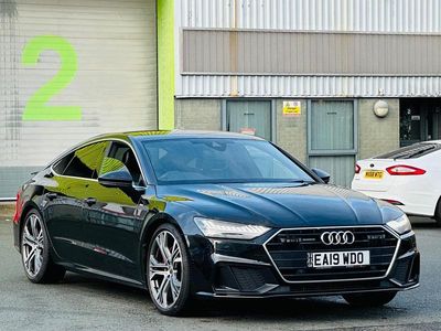 Black Used 2019 Audi A7 Sportback S-Line Hatchback | £18,990 (Fair price)