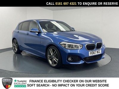 Used BMW 118 M Sport 150 HP (110 kW) 2017 Blue Hatchback
