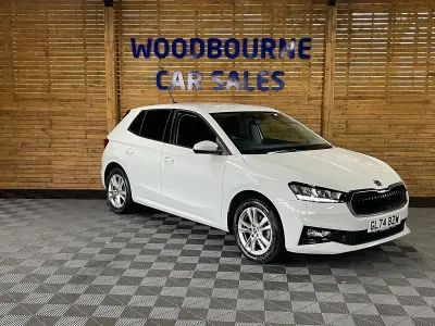 Used Skoda Fabia SE L 2024 White Hatchback