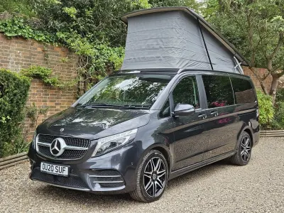Used Mercedes V300 Marco Polo 239 HP (175 kW) 2020 Black MPV