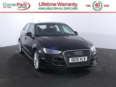 Black Used 2015 Audi A3 Sportback e-tron Advanced Hatchback | £9,499
